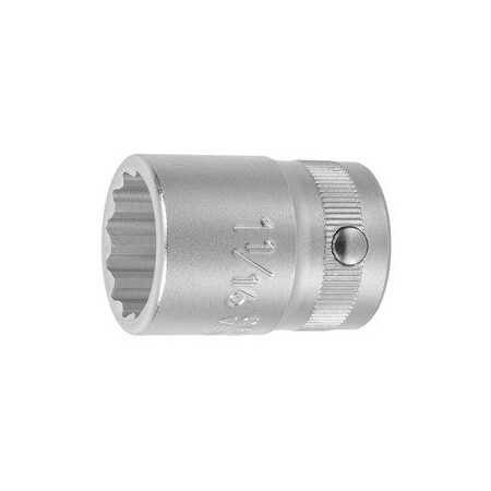 Holex 3/4 inch Drive Socket, 12 pt, 1-1/16 inch 644602 1.1/16